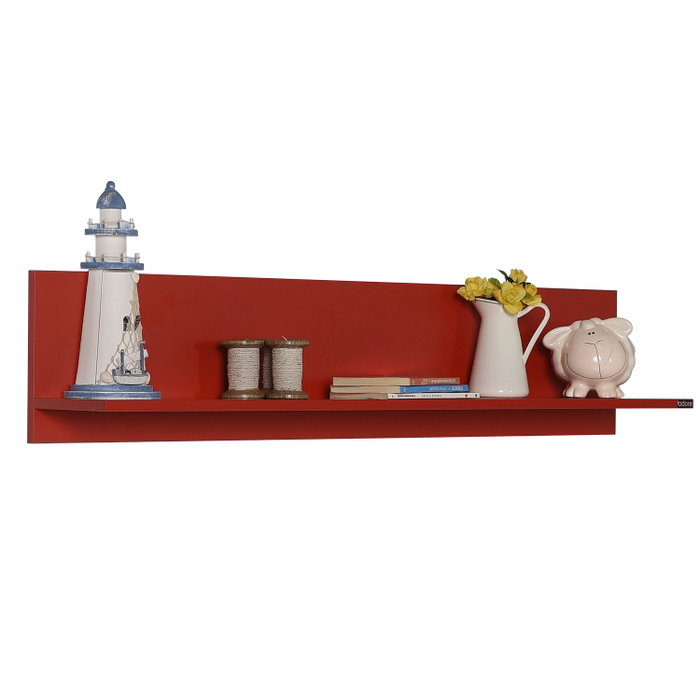 Hanah Home Raf-11-Kk-1 Estante de Pared Rojo Hanah Home Raf-11-Kk-1 Estante de Pared Rojo